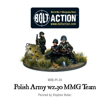 Bolt Action Polish Army wz.30 MMG Team