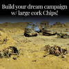 Warlord Battlefields&Basing Large Cork Chips większe łupki korkowe (180 ml)