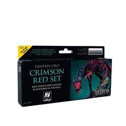 Vallejo 74103 Crimson red Set Fantasy-Pro