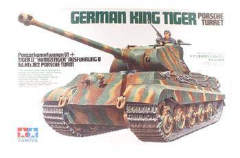 Tamiya 35169 Pz.Kpfw.VI King Tiger Porsche Turret