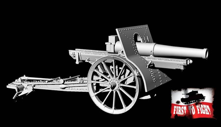 Wrzesień 1939 82 Haubica Polowa 155mm wz 1917