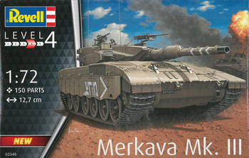 Revell 03340 Merkava Mk. III model plastikowy do sklejenia i pomalowania