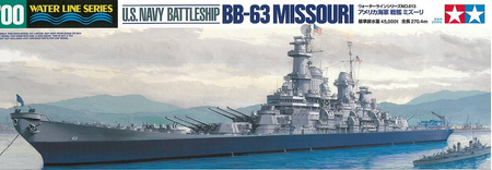 Model plastikowy do sklejenia i pomalowaniaTamiya 31613 BB-63 USS Missouri