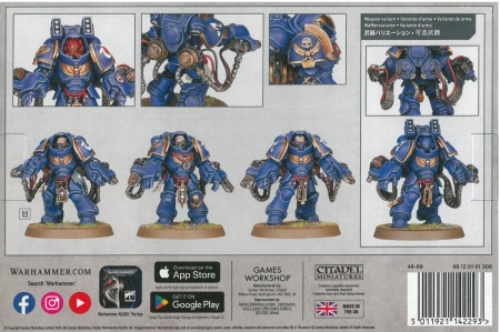 Space Marines Agressor Squad