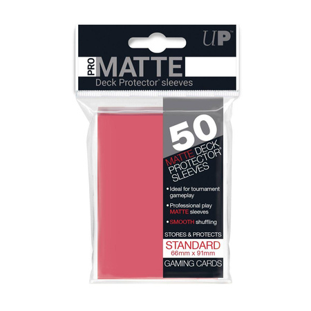 Deck Protector Pro Matte Fuksja / Fuchsia 50 szt.