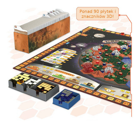 Terraformacja Marsa: Big Storage Box + elementy 3D