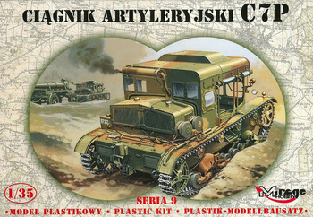 Mirage Hobby 35901 Ciągnik artyleryjski C7P model plastikowy do sklejenia i pomalowania