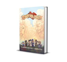 Mistrz Baśni Czarnoksiężnik i Królowa + Naklejki + Karty Postaci