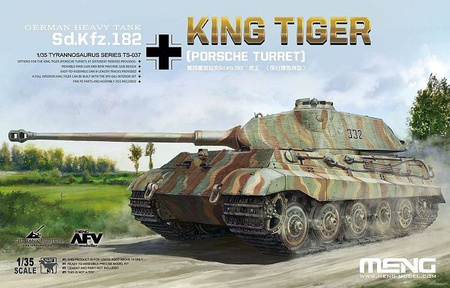 Meng TS-037 Sd.Kfz.182 King Tiger (Porsche Turret)