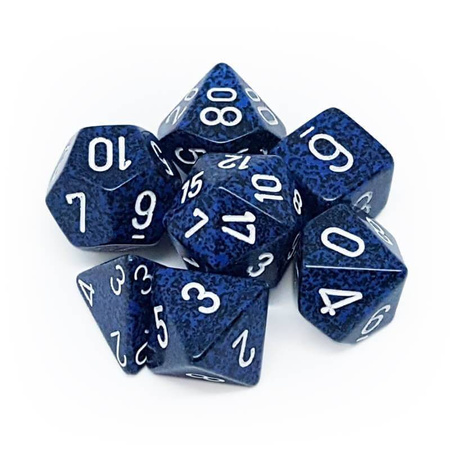 Kości zestaw RPG Speckled Stealth Chessex