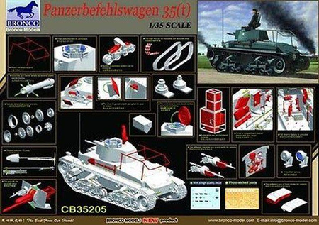 Bronco CB35205 Panzerbefehlswagen 35(T)