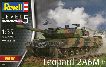 Revell 03342 Leopard 2A6M+ model plastikowy do sklejenia