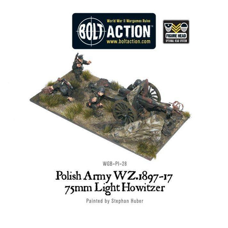 Bolt Action Polish Army 75mm Light Artillery