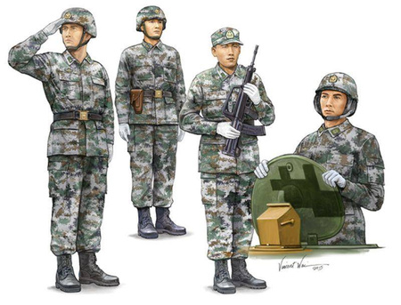 Trumpeter 00431 PLA Tank Crew