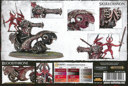 Daemons of Khorne Bloodthrone / Skullcannon