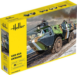 Heller 81130 VAB 4x4 Ukraine model plastikowy do sklejenia i pomalowania