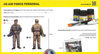 Heller 49648 US Air Force personel