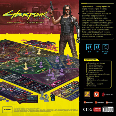 Cyberpunk 2077 Gangi Night City (Portal Games)