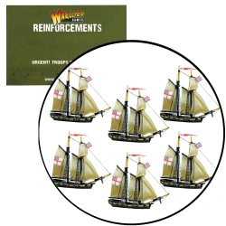 Black Seas Schooners Squadron - szkunery 1:700