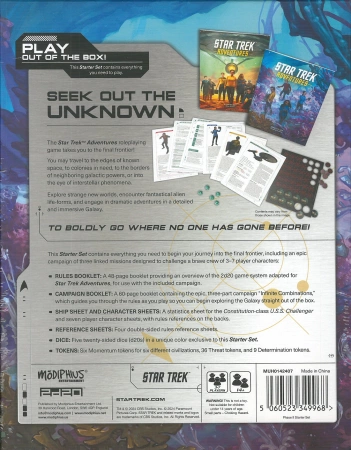 Star Trek Adventures RPG Starter Set Second Edition