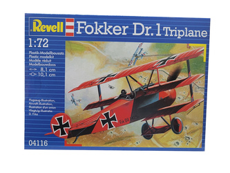 Revell 04116 Fokker Dr.1 Triplane model plastikowy do sklejenia i pomalowania