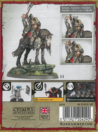 Slaves To Darkness Darkoath Chieftain on Warsteed [PRZEDSPRZEDAŻ 8.06.2024]
