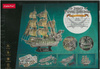 Puzzle 3D 360 el. Latający Holender LED