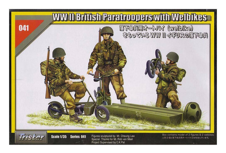 Tristar 35041 British Paratroopers with Welbikes