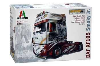 Italeri 3917 DAF XF105 Smoky Jr. model plastikowy do sklejenia i pomalowania