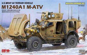 Rye Field M1240A1 M-ATV U.S. MRAP with full inter.