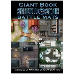 Giant Book of Battle Mats Shadow Scar - mapy taktyczne
