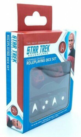 Star Trek Adventures RPG Command Division Dice Set