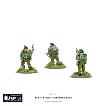 Bolt Action WWII British&Inter-Allied Commandos