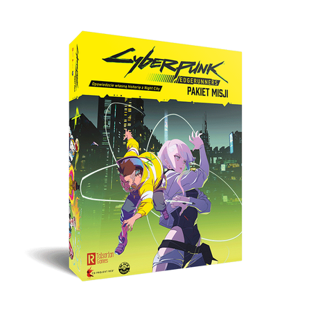 Cyberpunk Edgerunners RPG Pakiet Misji Zestaw Startowy