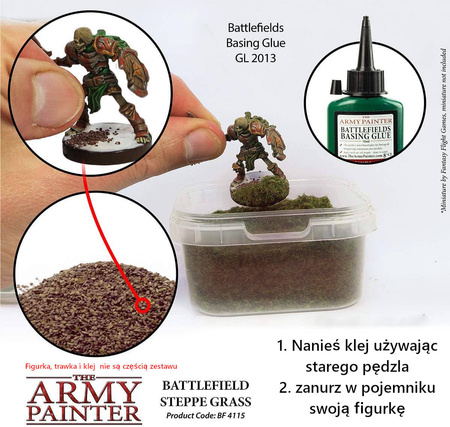 Army Painter Battlefields Steppe Grass - podsypka