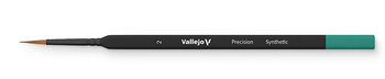 Vallejo Brushes B03002 Precision size 2 pędzel pędzel okrągły z trójkątnym trzonkiem
