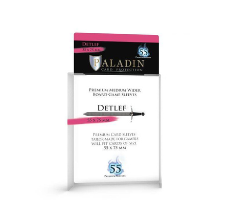 Koszulki ochronne Paladin Detlef 55x75 mm Premium Medium Wider