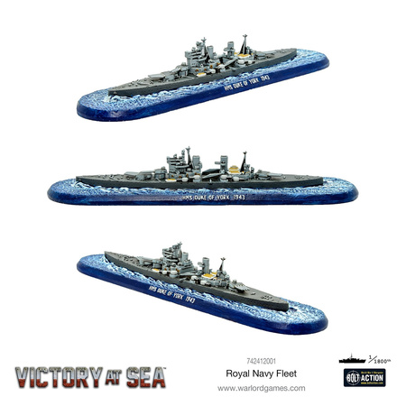 Victory At Sea Royal Navy Fleet - British Starter