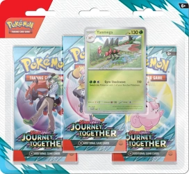 Pokemon TCG Scarlet & Violet 9 Journey Together 3-Pack Blister Yanmega
