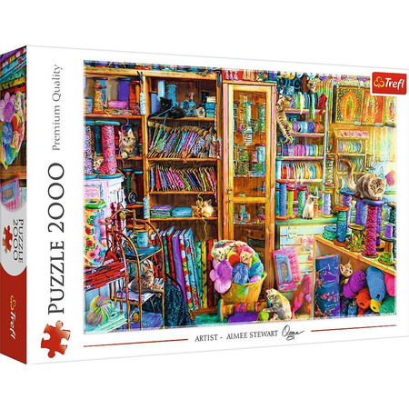 Puzzle 2000 Koci Raj (Trefl)