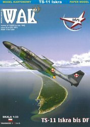 Model kartonowy WAK 6-7/20 TS-11 Iskra bis DF