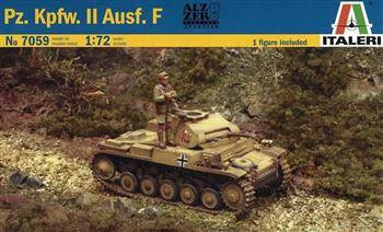 Italeri 7059 PzKpfw II Ausf. F