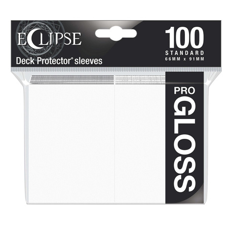 Koszulki Eclipse Białe 100 (Ultra-Pro)