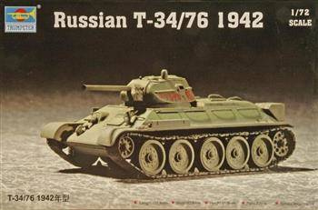 Trumpeter 07206 Soviet T-34/76 Model 1942