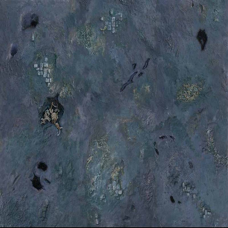 Kraken Wargames Gaming Mat 48"x48" / 112x112 cm - Caves - mata