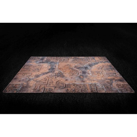 Kraken Wargames Gaming Mat 60"x44" / 112x152 cm - Warzone City - mata 