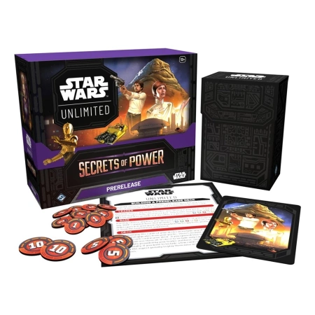 Star Wars Unlimited Karnet Prerelease Secrets of Power