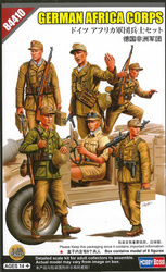 Hobby Boss 84410 German Africa Corps zestaw figurek do sklejenia i pomalowania