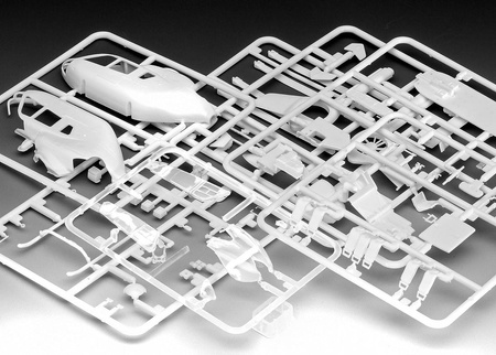 Revell 64986 Śmigłowiec EC 135 Air Glaciers Model Set