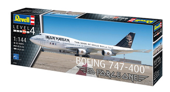 Revell 03780 Boeing 747-400 Ed Force One model plastikowy do sklejenia i pomalowania